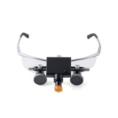 2.5/3.5X Dental Surgical Medical Loupes Magnifier Binocular/LED 5W Headlight