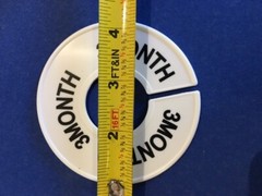 CLOTHING SIZE DIVIDERS 1T THRU 5T “2 each”