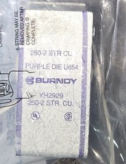 Lot Of 2- Burndy YH 2929 Purple HiTapDie – 654 250-2 4/0-2 compression