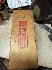 COMPLETE Vintage BARBER COLMAN Impressor 934-1 Hardness Tester Kit Wooden Case
