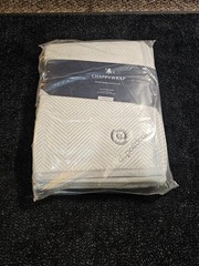 ChappyWrap 5800-17 60″ x 80″ Harborview Herringbone Light Grey Blanket