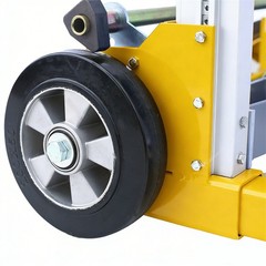 Fixed-Base Lightweight Hand Operated Lift Truck w/Straddle Legs 400lbs Capacity