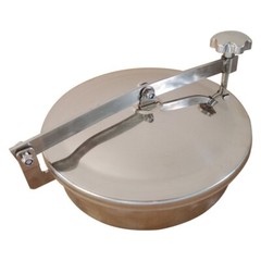 11.8”/300mm Stainless Circular Atmospheric Manhole Cover Sanitary Tank Manway
