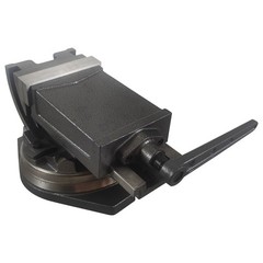 5 inch Tilting and Swiveling Milling Vise Milling Machine Vise with Base Bench