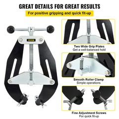 VEVOR Ultra Clamp Pipe Clamp 2″ – 6″ Welding Alignment Clamp or Ultra Fit Clamp