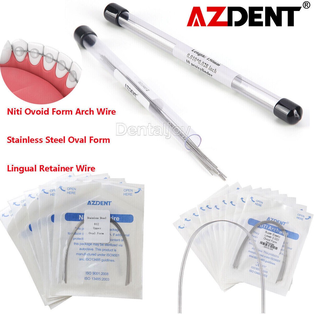Dental Ortho Super Elastic Niti /Stainless Steel Arch Wire/Lingual Retainer Wire