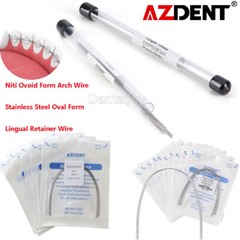 Dental Ortho Super Elastic Niti /Stainless Steel Arch Wire/Lingual Retainer Wire