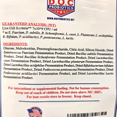 DOC Probiotic Powder For Livestock Deer Sheep Goats Horses Pigs Cattle & more