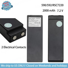 2000mAh 7.2 V Battery 590/592/RSC7220 For Scanreco 16131 590 592 790 960
