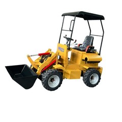 Agrotk KRW23 Wheel Loader 0.8 Ton Mini Skid Steer 23 HP RATO Gas Engine Compact