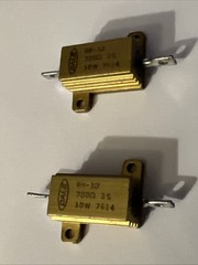 Dale RH-10 Wirewound Power Resistor 700 Ohms 10 Watts 3% tolerance New Lot 2