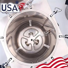 35 Liter High Pressure Sterilizer Vertical Autoclave LED Display 105-134°C
