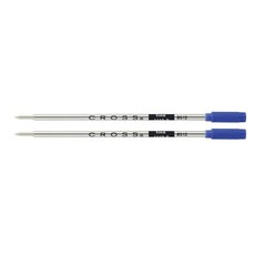 Cross Fine Tip Ball Pen Refill Pack of 2 Compatible with Cross Ball Pen Blue