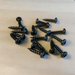 Black Pan Head Screws #6×1/2″, #6×5/8″ QTY 250 pack, #8×3/4″ QTY 200 pack