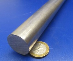 303 Stainless Steel Rod Round Bar, 1.00″ Diameter x 5 Foot Length