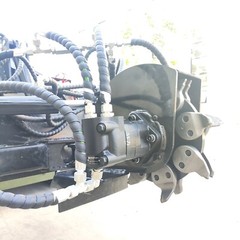 TYPHON STOMP Skidsteer Stump Grinder NEW Mini Skid Steer Attachments (FREE SHIP)