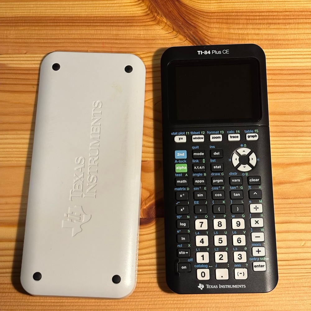 Texas Instruments TI-84 Plus CE Calculator PARTS ONLY Reset Melted w Acetone