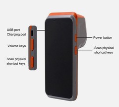 “Handheld Android POS terminal thermal printer”
