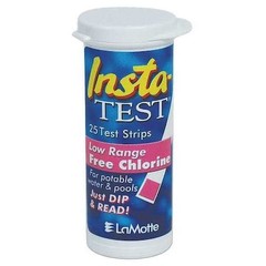 Lamotte 2964-G Test Strip,Free Chlorine,0To10 Ppm,Pk25