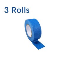 3 Rolls Blue Painter’s Tape 2 Inch x 60 Yards 5.5 Mil Masking Tape Clean Removal