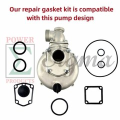 Gasket and Mechanical Seal For Predator 2″ in. 212cc Semi-Trash Water Pump 63405
