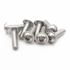 M3 M4 M5 M6 Hexagon Socket Button Head Screws With Collar 304 Stainless Steel