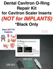 O-Ring Replacement Kit for Scaler Inserts Tips – (Black Kit Only)
