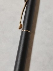 Cross Black Matte Pen & Pencil Set-Miller Genuine Draft Emblem Tested