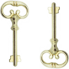Roll Top Desk Lock Key for Desks and Vintage Furniture Antique