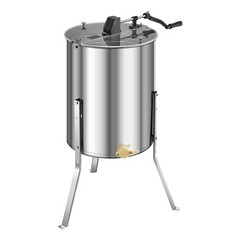 Manual Honey Extractor 4/8 Frame Beekeeping Honeycomb Spinner Stainless Steel