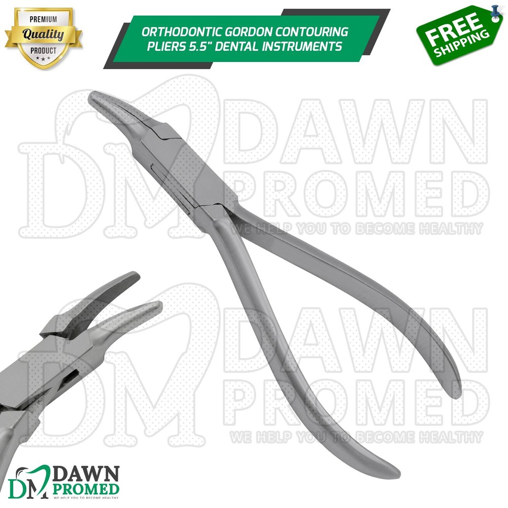 Orthodontic Gordon Contouring Pliers 5.5″ Dental Instruments German Grade
