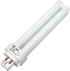 20 Pieces GE 97598 F18DBX/827/ECO4P 18 Watt 2700K 4 Pin Double Biax CFL Bulb