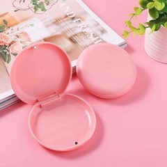 2 Pack s,Solid Orthodontic Pink