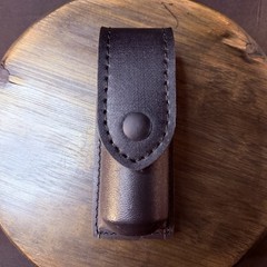 Safariland Mace OC Duty Pouch 38 STX Black Leather Pepper Spray Holder