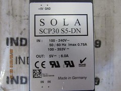 EGS SOLA/ HEVI DUTY BOARD POWER SUPPLY SCP30S5-DN NEW IN BOX