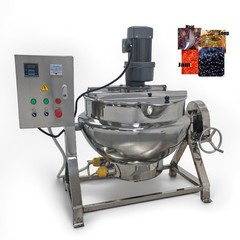 26.5gal Tilting Jacketed Kettle Commercial Cooking Sandwich Steam Pot 220V 100L