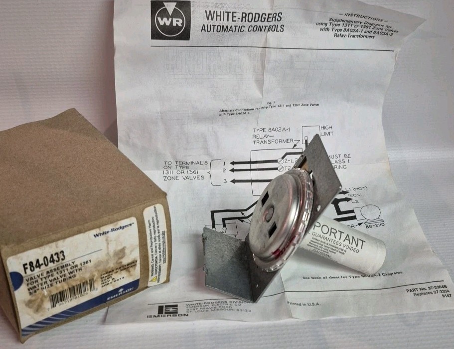 F84-0433 White Rodgers Int. Assy For 1311/1361 3/4″ Zone Valve Seal