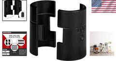 Versatile Black Wire Shelving Clips for 1″ Posts – Fits Multiple Brands, 24 Pack