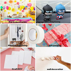 2 Inch X 40 Yards Double Sided Tape, Double Stick Tape, Poster Tape, Strong Adh
