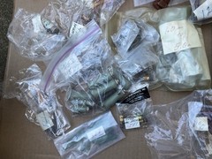 Large Lot of Vintage Wire Wound Resistors Various Ohms 19 Pounds1