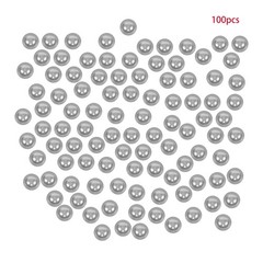 100 Pack of 1″ Chrome Steel Bearing Balls – G25 Precision Bearing Steel Ball