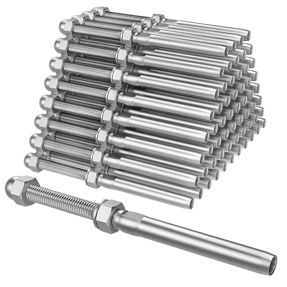 T316 Stainless Steel Swage Threaded Tensioner End Fittings 3/16″ Cable Railing