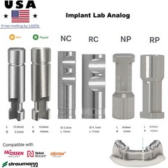 Implant Scan Body Lab Analog fit for Nobel Hiossen Osstem Straumann ITI CAD/CAM