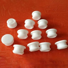 White Silicone Rubber Hole Plugs Snap-on Blanking End Caps Seal Stopper 2.5-14mm