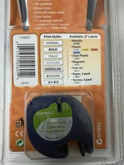 Dymo LetraTag LT-100H Personal Handheld Portable Electronic Label Maker NEW