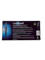 NEW Uni-Ball RED INK Onyx Roller Ball Pen Micro 0.5mm Matte Barrel 12 per Box