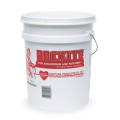 Rockite 10051 Expansion Cement, 50 Lb, Pail, 1 Hr Full Cure Time