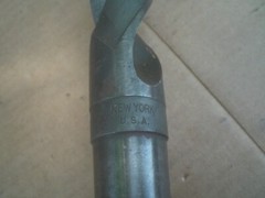 1-11/32 Drill Bit Morse Taper 4 Shank MT4 14″ long New York USA