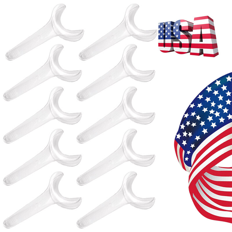 1/5/10/20Pc Dental T-Shape Intraoral Cheek Lip Retractor Mouth Opener Small Size