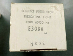 CUTLER HAMMER E30BA 120V Compact Push Button Indicating Pilot Light